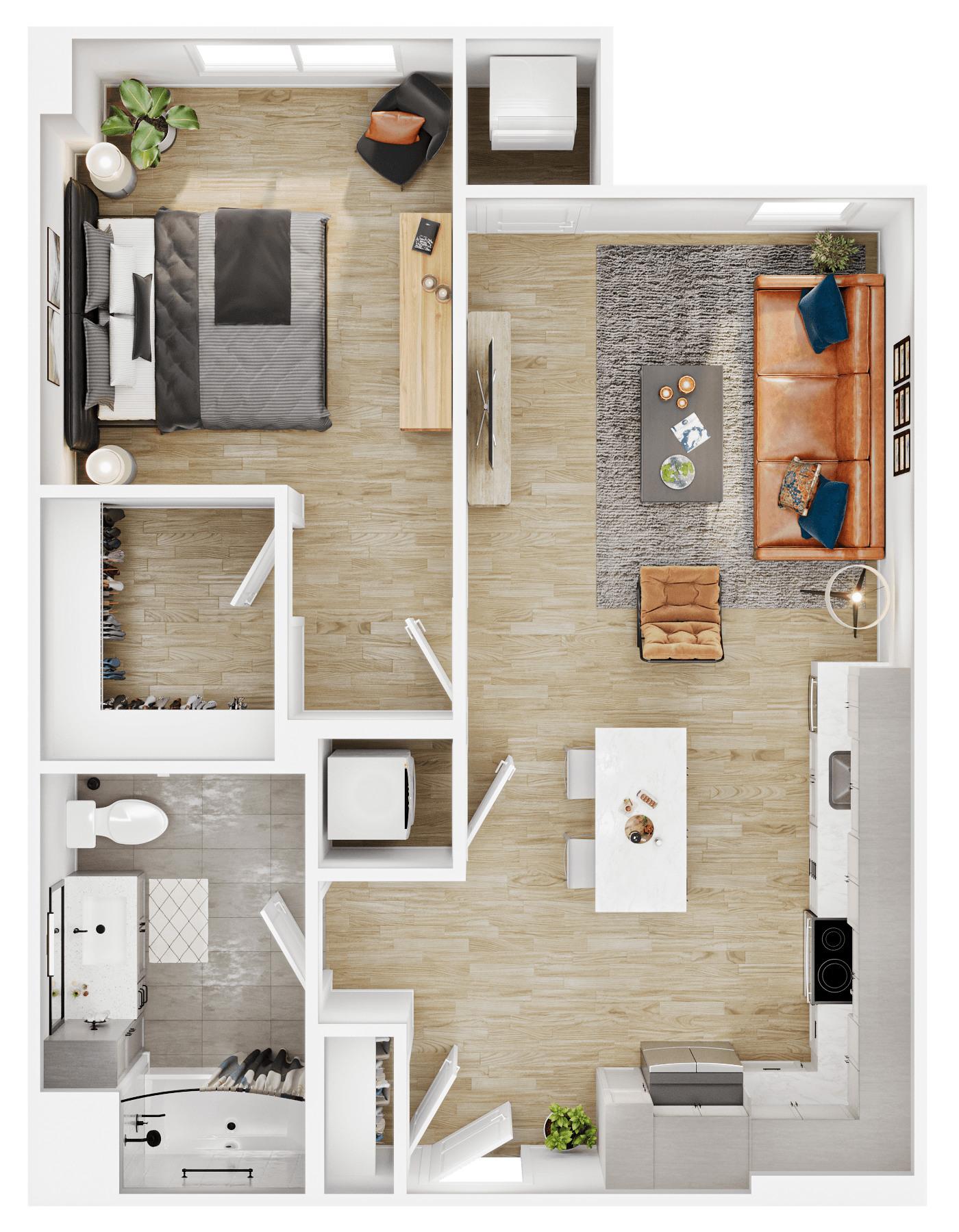 Floor plan layout diagram for A30